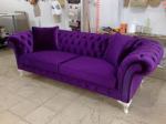 purple sofa